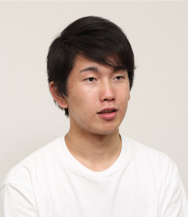 中村 慎太郎さん
早稲田大学教育学部1年
