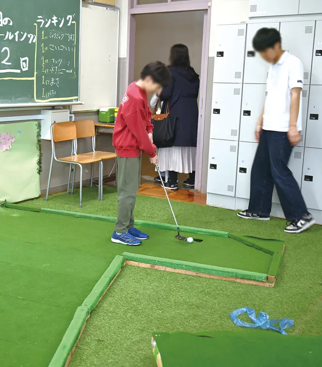 パターゴルフ展の様子