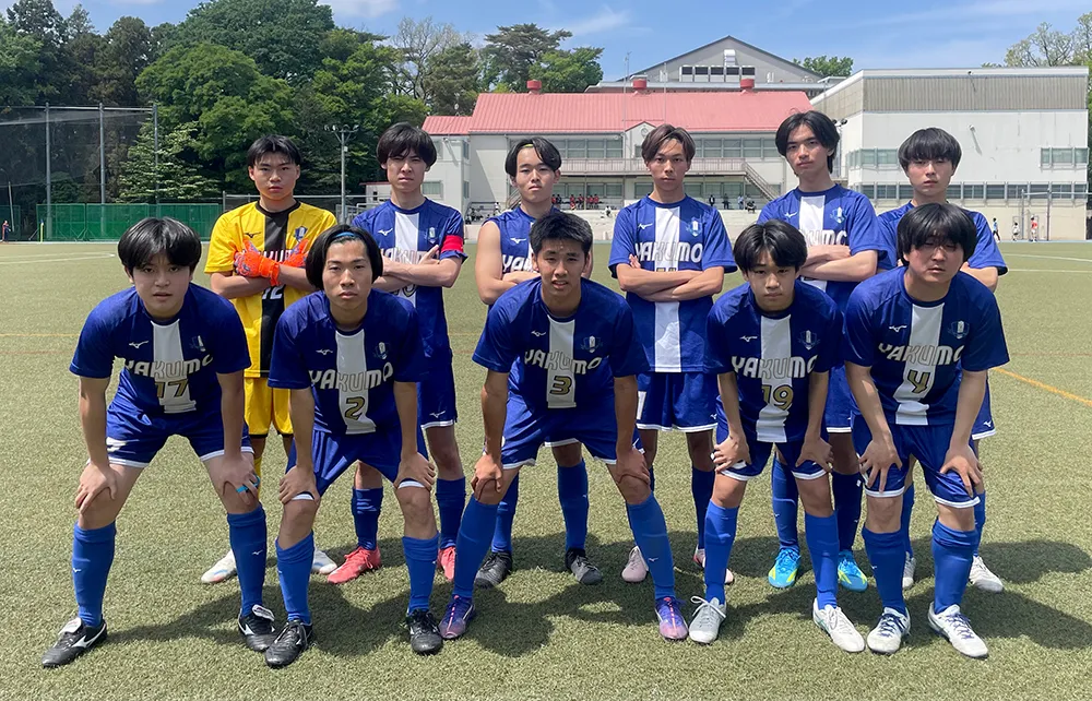 サッカー部は駒沢公園のグラウンドなども使用して、活発に活動しています