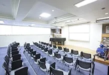広々とした音楽室。防音設備が整っています
