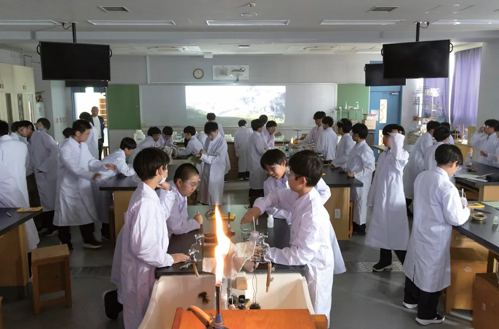 攻玉社中学校・高等学校 授業の様子