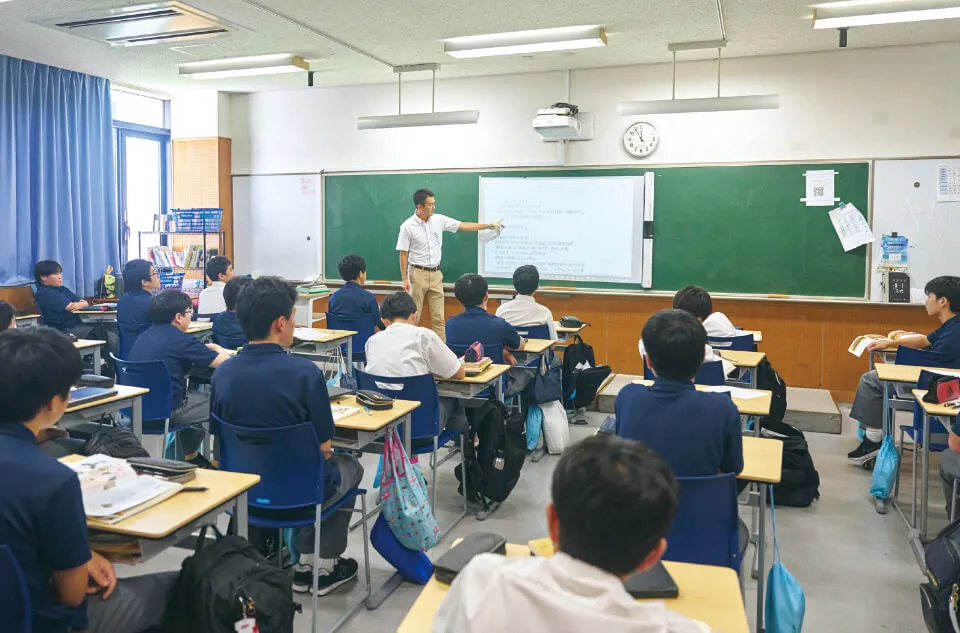 獨協中学・高等学校 授業の様子