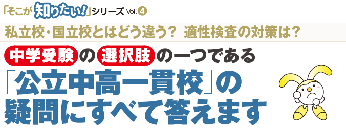 私立校・国立校とはどう違う? 適性検査の対策は?