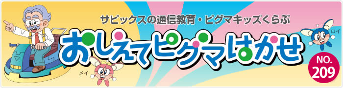 24年9月号 おしえてピグマはかせ No.209：キッズ広場｜受験